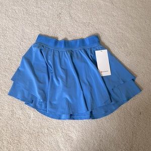 lululemon NWT blue nile court rival tennis skirt long 🎾💙